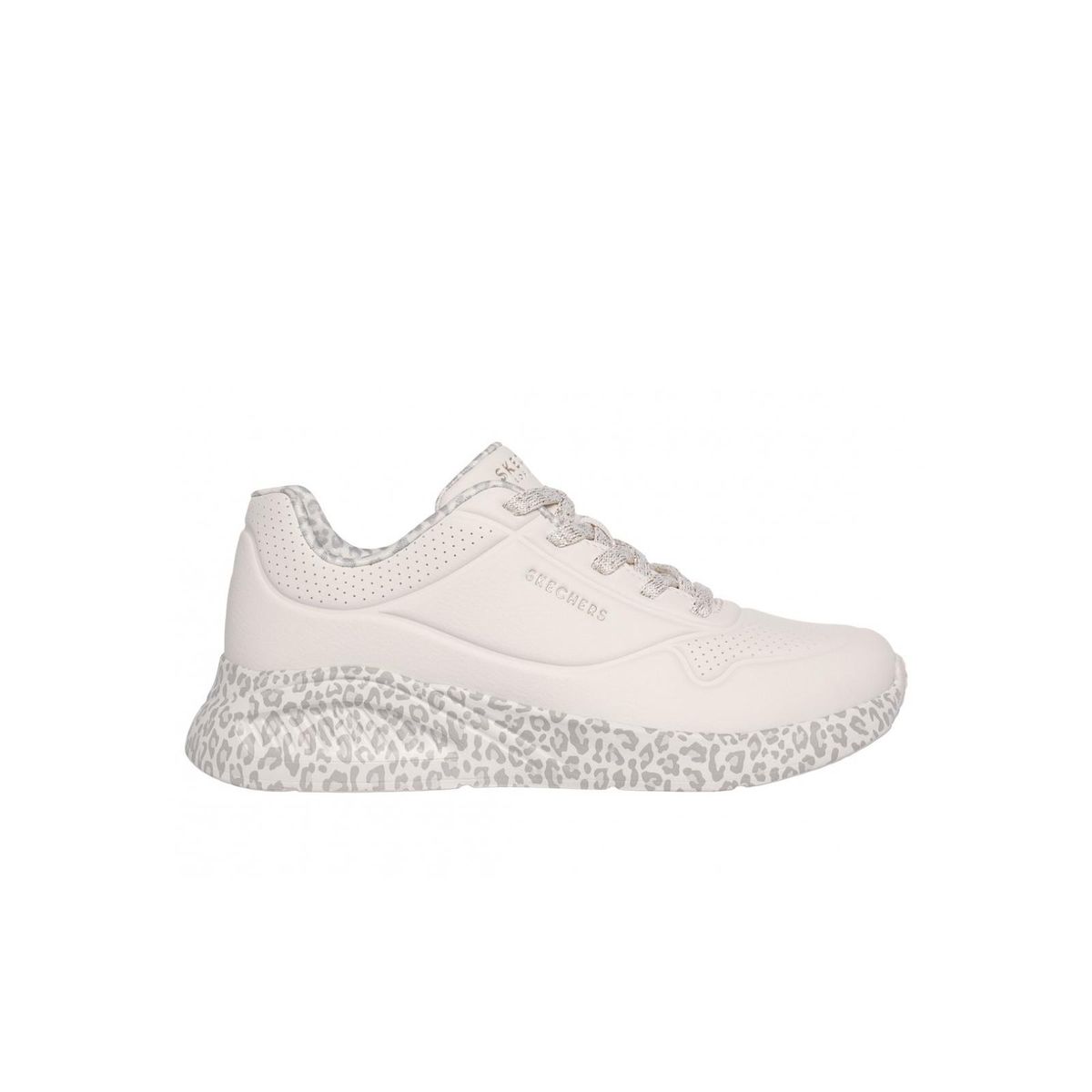 SKECHERS - Zapatillas Mujer Uno Lite Beige Wt Skechers