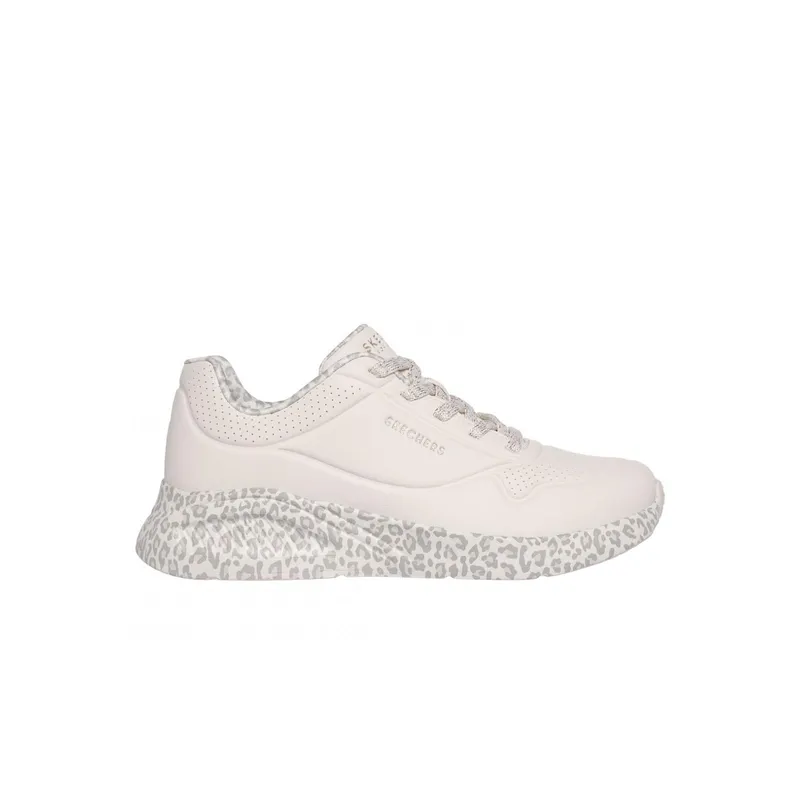 SKECHERS - Zapatillas Mujer Uno Lite Beige Wt Skechers