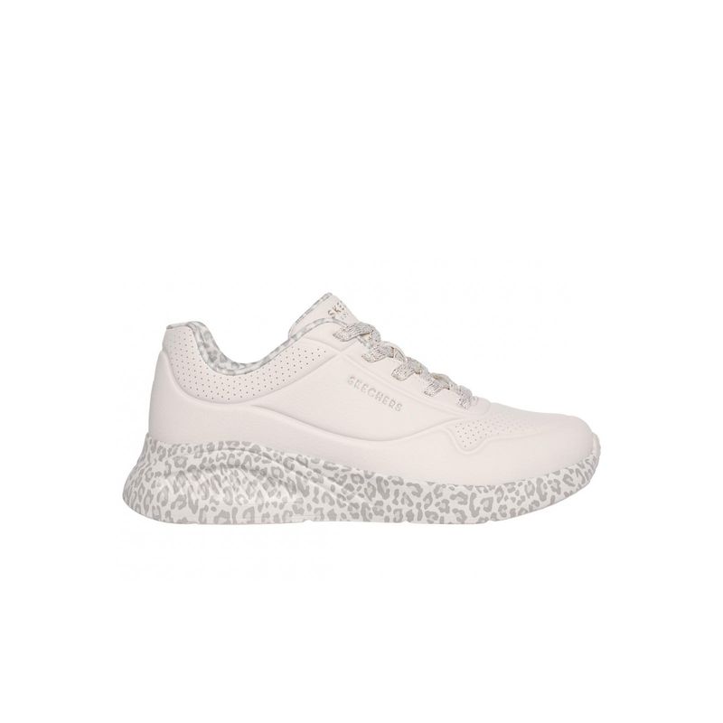 SKECHERS - Zapatillas Mujer Uno Lite Beige Wt Skechers