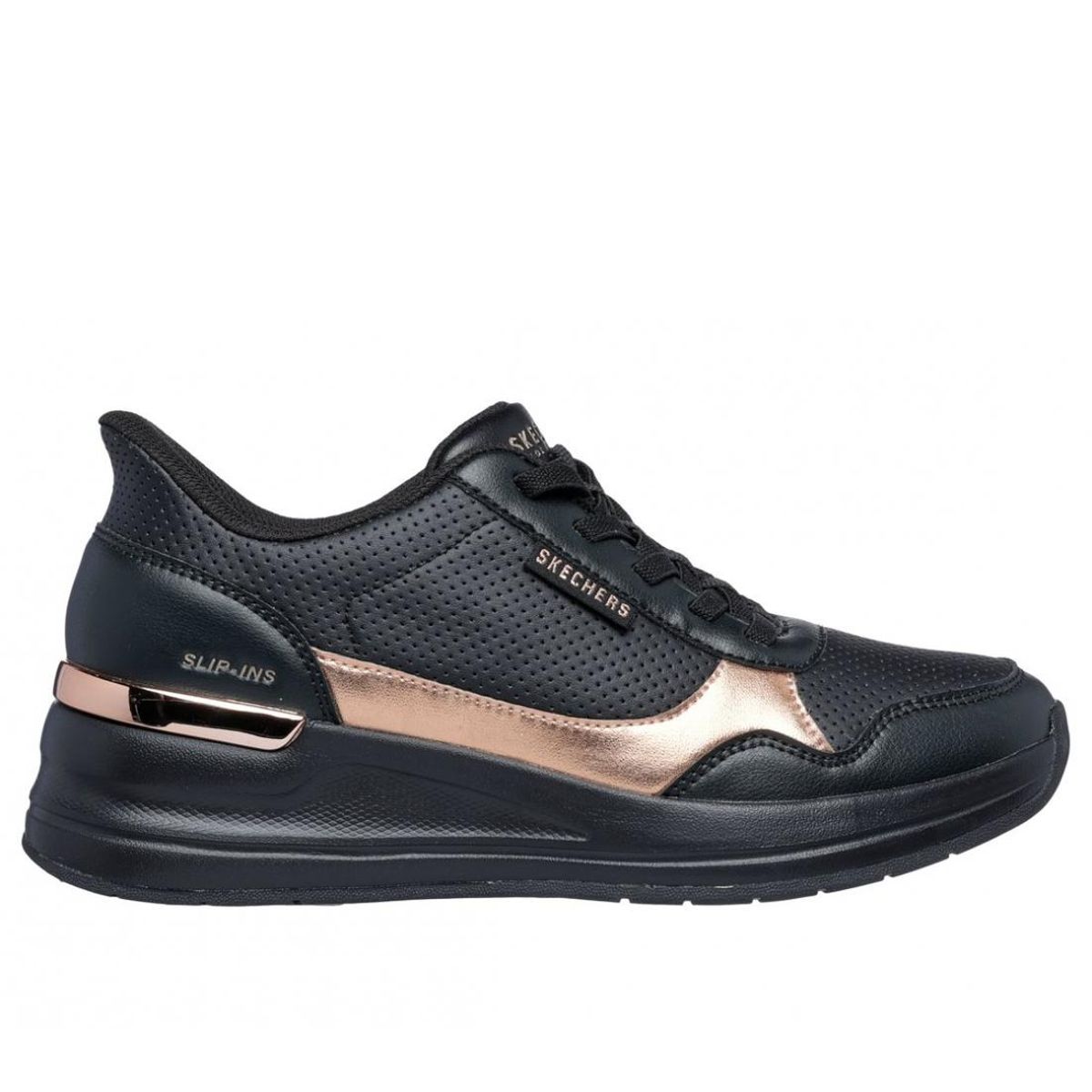 SKECHERS - Zapatillas Mujer Slip-ins Billion 20 Negro BK Skechers