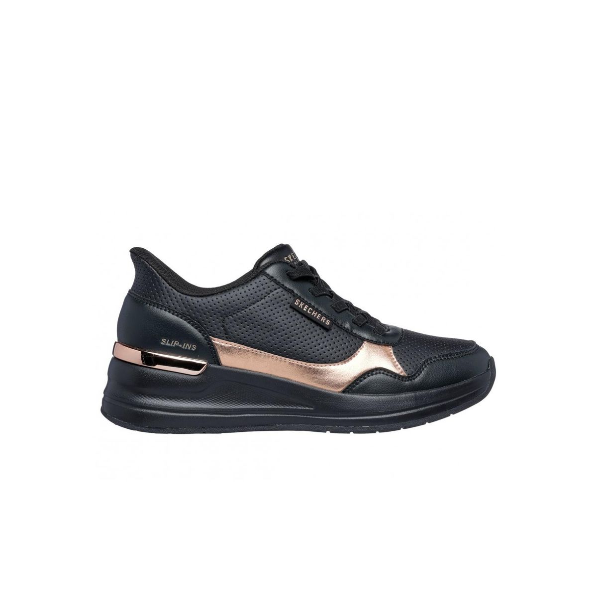 SKECHERS - Zapatillas Mujer Slip-ins Billion 20 Negro BK Skechers