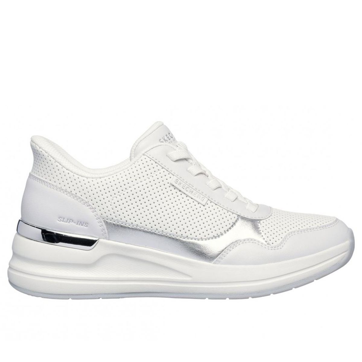 SKECHERS - Zapatillas Mujer Slip-ins Billion 20 Blanco Wt Skechers