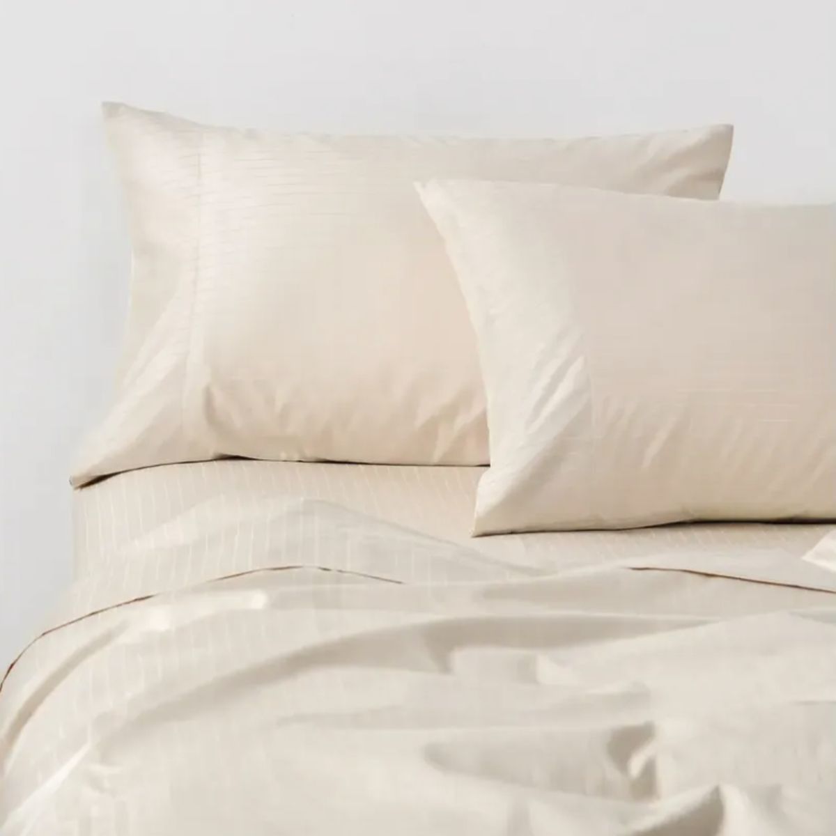 CANNON - Sabanas 2 P Cannon 500 Hilos 100% Algodon Thin Beige