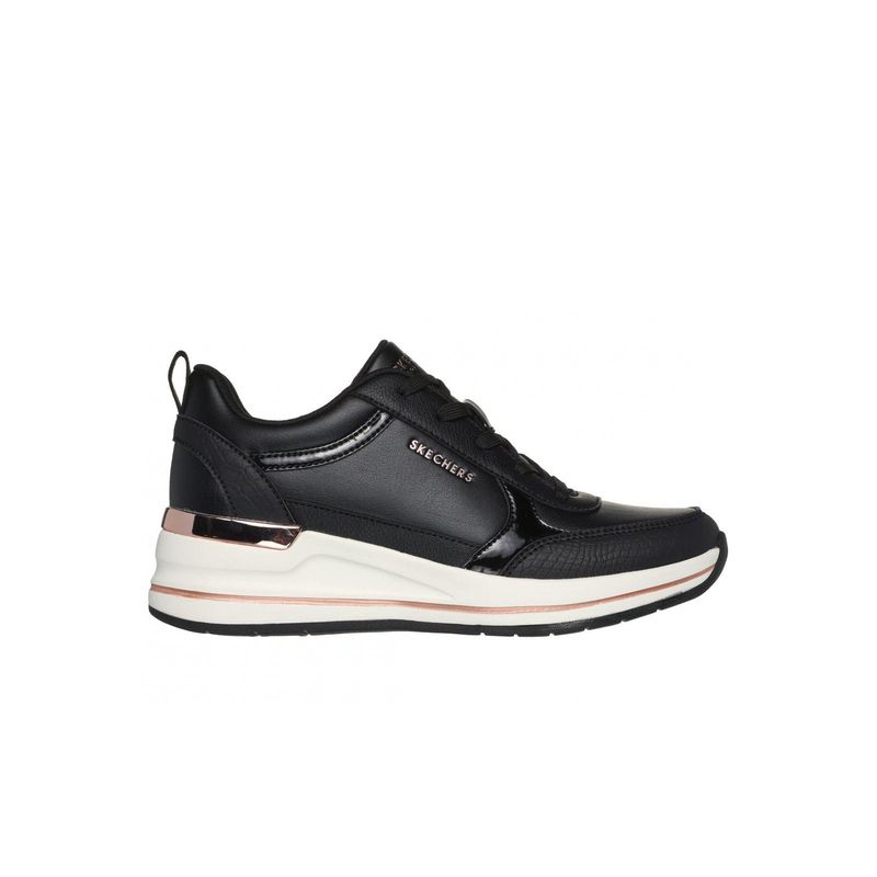 SKECHERS - Zapatillas Mujer Billion 20 Fine Shine Negro Skechers