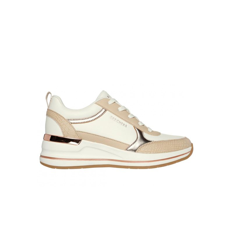 SKECHERS - Zapatillas Mujer Billion 20 Fine Shine Blanco Skechers