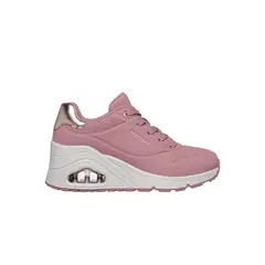 SKECHERS - Zapatillas Mujer Uno Wedge Hi Steps Rosado
