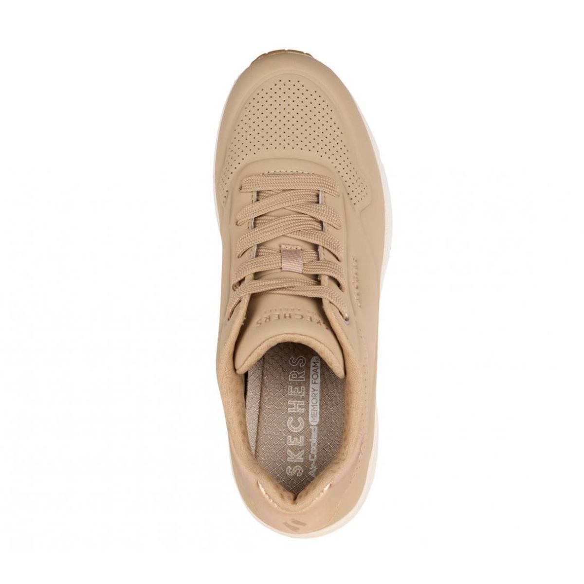 SKECHERS - Zapatillas Mujer Uno Wedge Beige TN Skechers