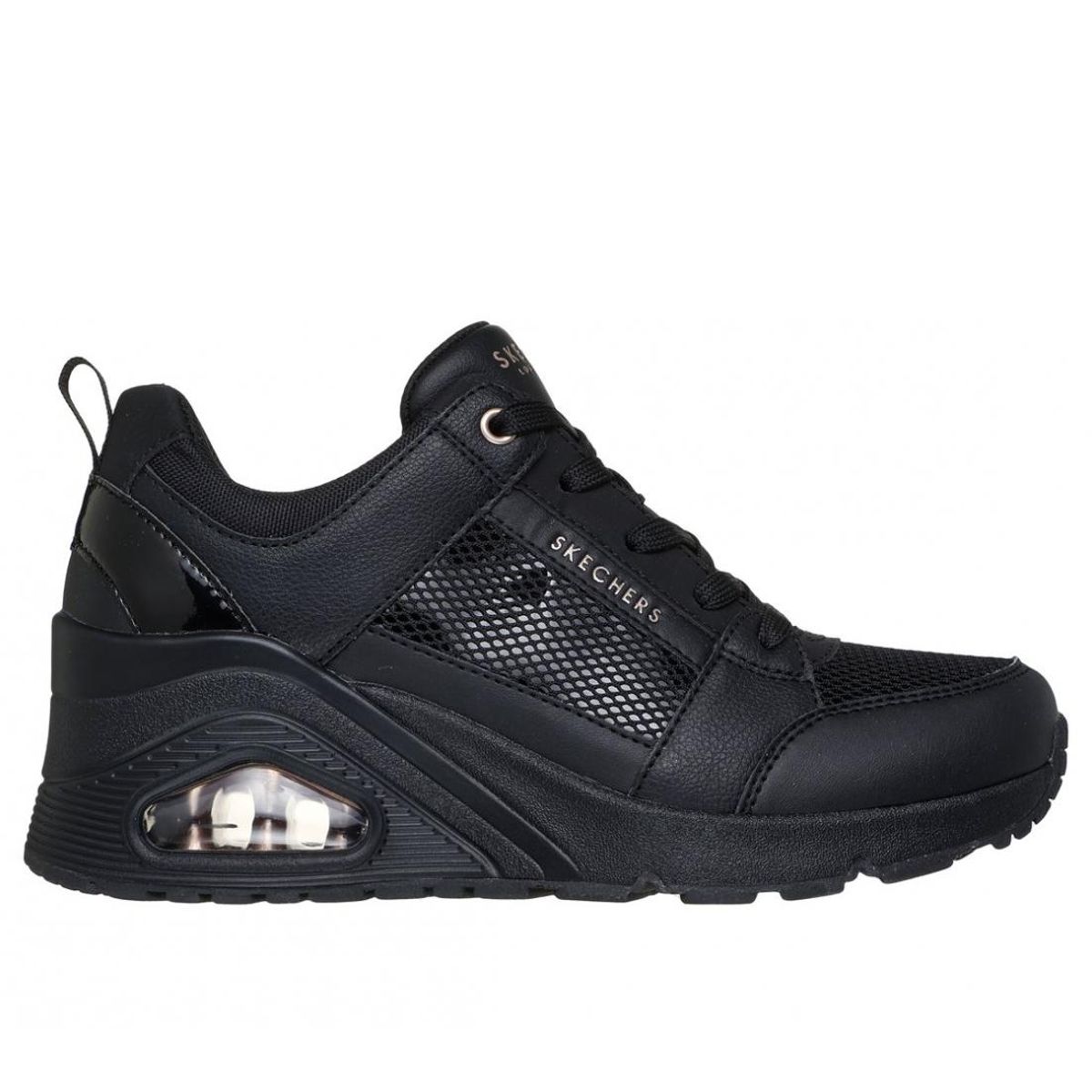 SKECHERS - Zapatillas Mujer Uno Wedge Negro BK Skechers