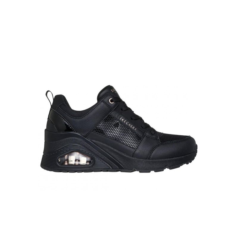 SKECHERS - Zapatillas Mujer Uno Wedge Negro BK Skechers