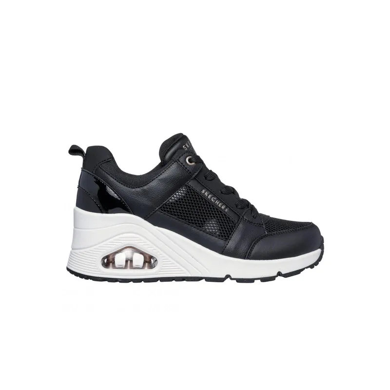 SKECHERS - Zapatillas Mujer Uno Wedge Negro BL Skechers
