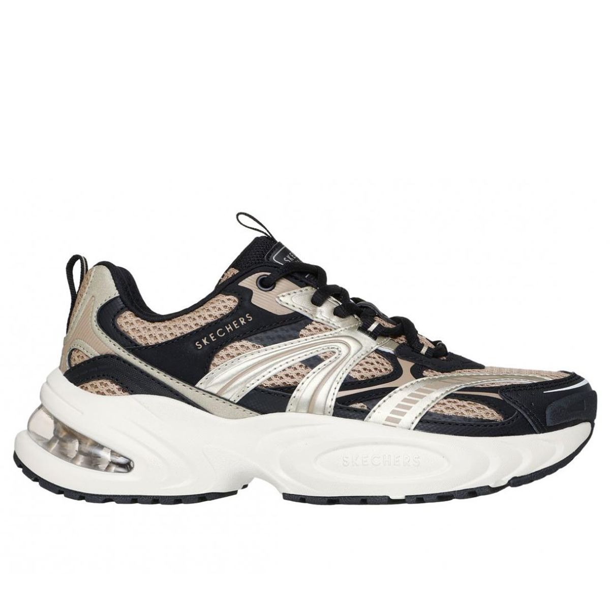 SKECHERS - Zapatillas Mujer Uno Ryze Beige BK Skechers
