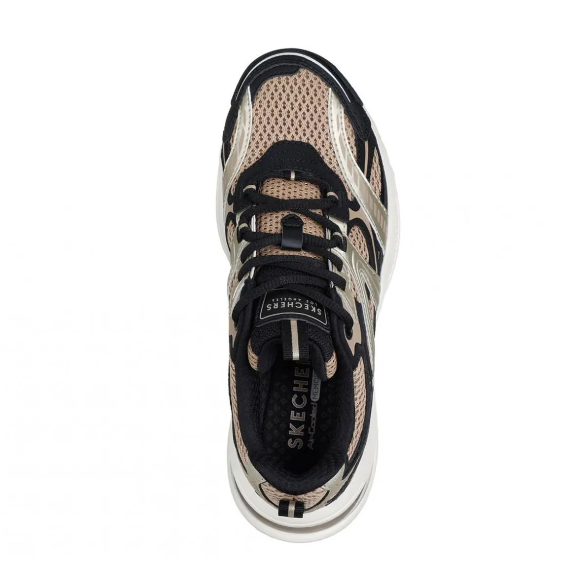 SKECHERS - Zapatillas Mujer Uno Ryze Beige BK Skechers