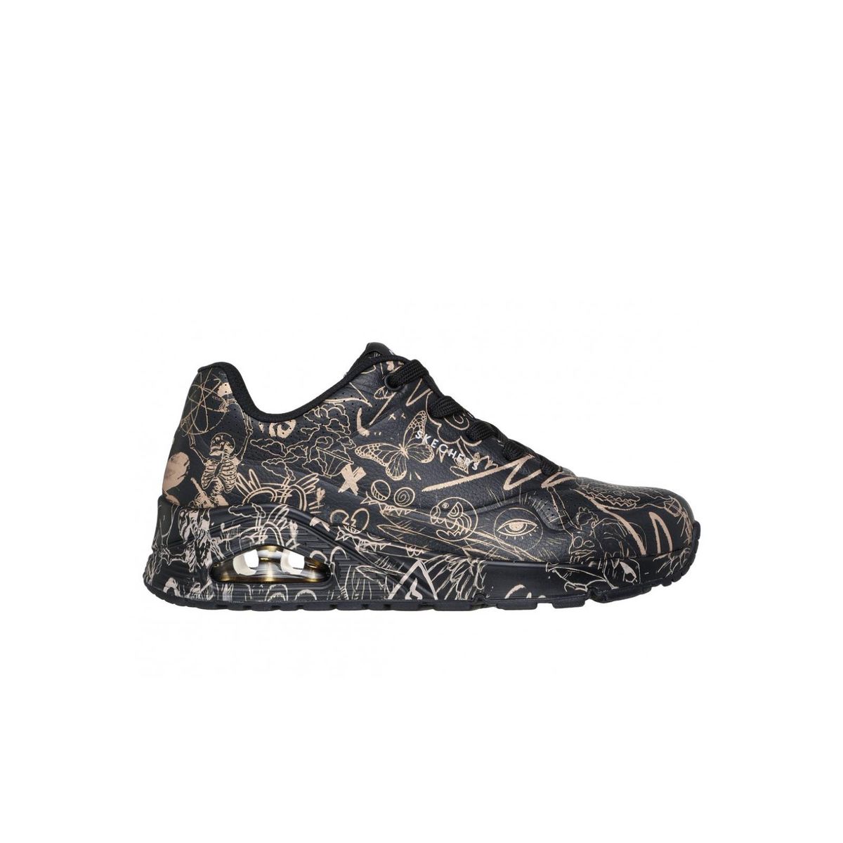 SKECHERS - Zapatillas Mujer Uno Negro GD Skechers