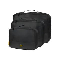 CAT - Pack de 3 Bolsas Organizadoras Voyage Negro