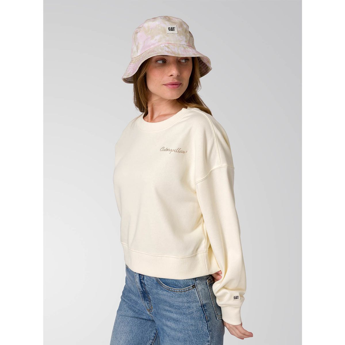 CAT - Gorro Bucket Sun Hat Rosa CAT