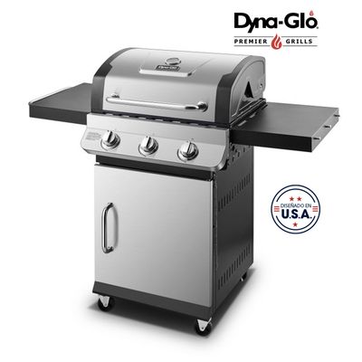 Dynaglo Parrilla A Gas 3 Quemadores Acero Inoxidable Premier