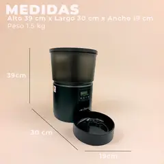 MUNDO ONLINE - Dispensador Automático Comida Mascotas 4 lts.