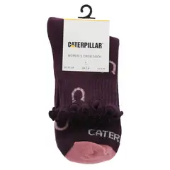CAT - Calcetín Medio Diseño Herraduras Medio Morado