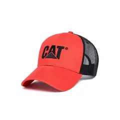 CAT - Jockey Casual Raised Logo Rojo