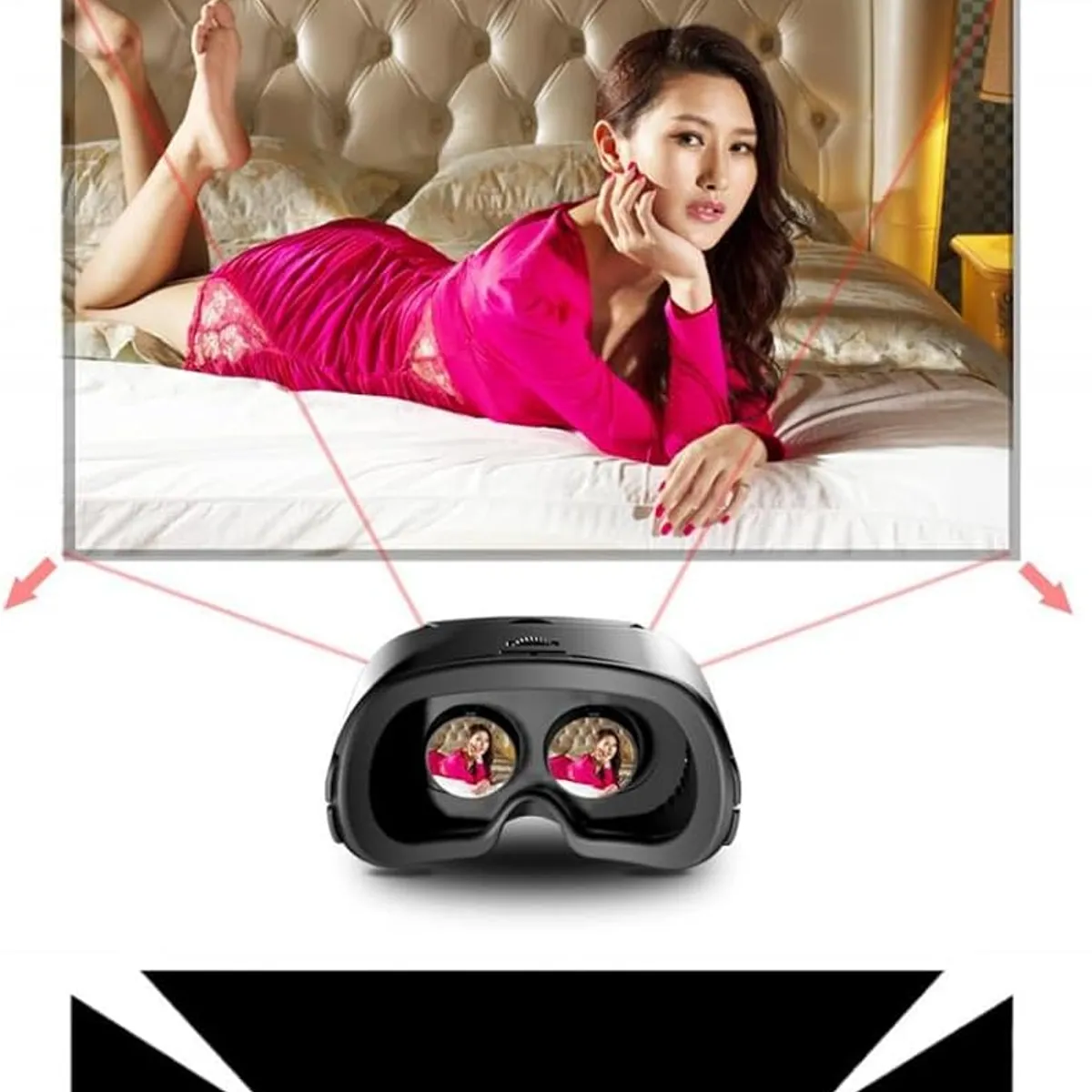 PUREPOWER - VR Auriculares Gafas De Realidad Virtual 3D para NIÑOS