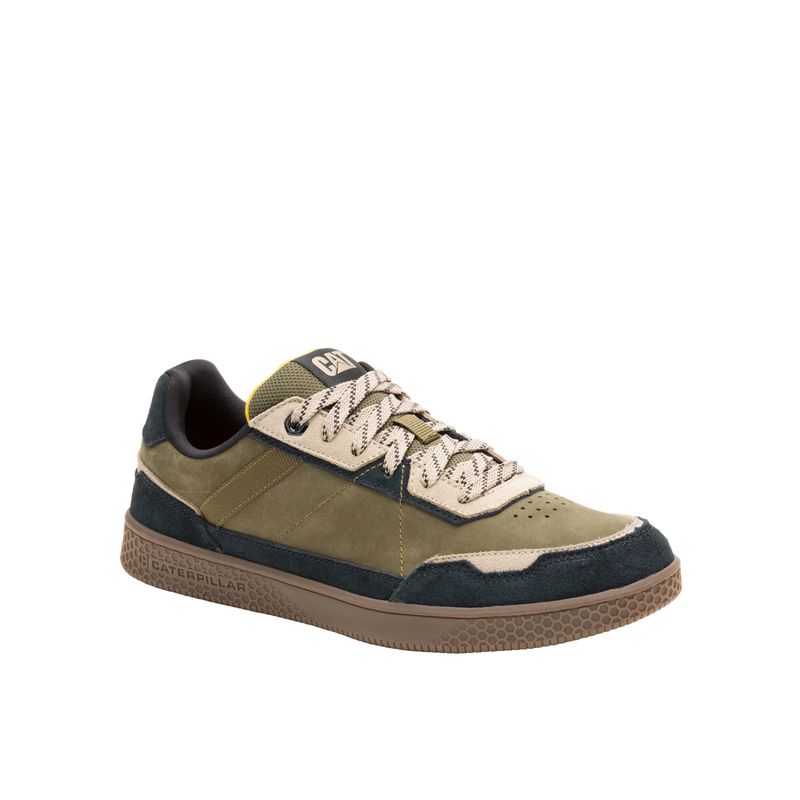 CAT - Zapatilla Pause Retro Leather Hombre Verde CAT