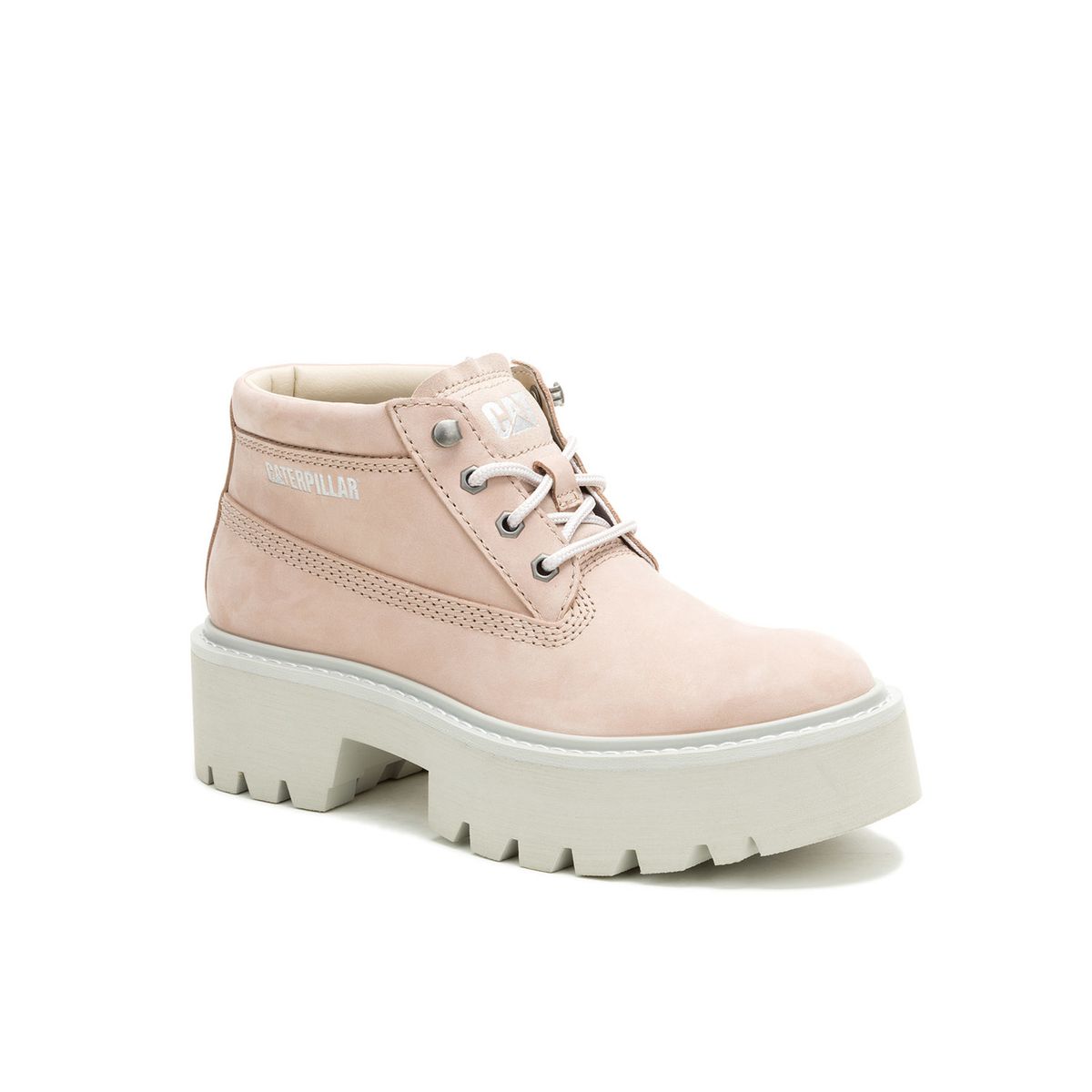 CAT - Botín Colorado Max Chukka Mujer Palo Rosa CAT