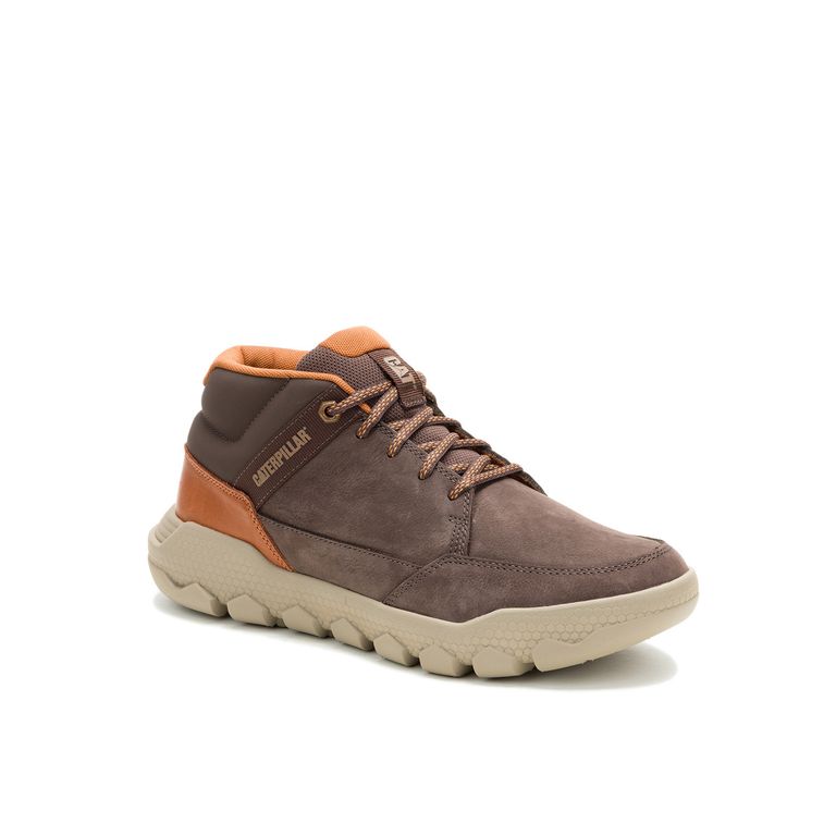 Zapatilla Hex Lite Cruise Mid Hombre Café