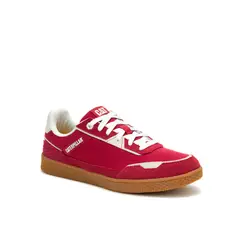 CAT - Zapatilla Pause Retro Canvas Hombre Rojo