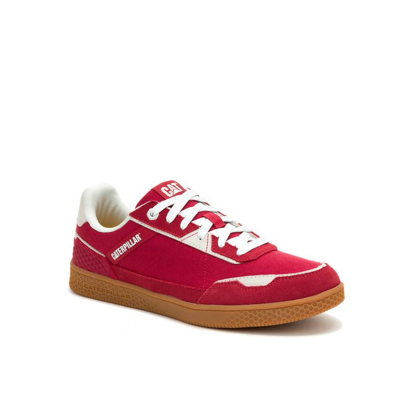 CAT - Zapatilla Pause Retro Canvas Hombre Rojo CAT