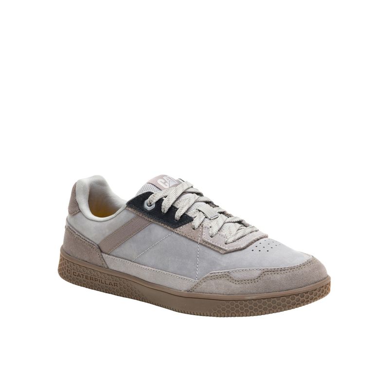 CAT - Zapatilla Pause Retro Leather Hombre Gris CAT