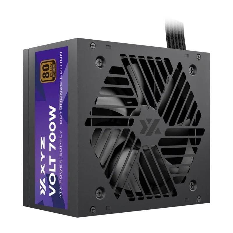 GENERICO - Fuente de Poder XYZ VOLT 700W Cables Planos PFC Activo 80+ Bronze