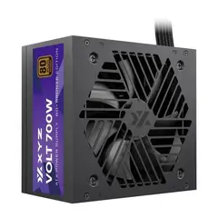 GENERICO - Fuente de Poder XYZ VOLT 700W Cables Planos PFC Activo 80+ Bronze