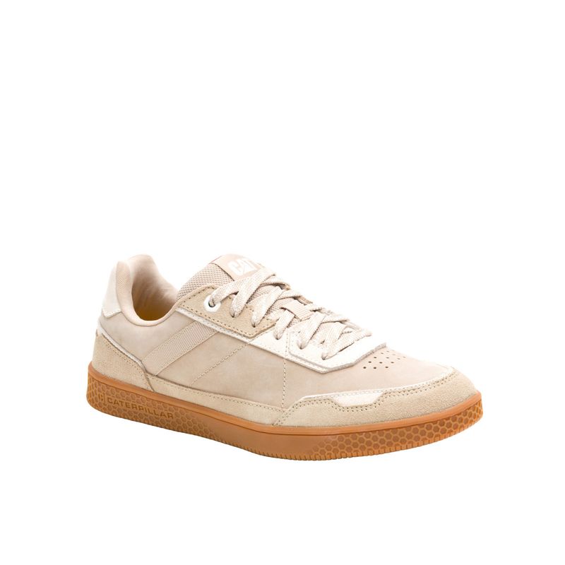 CAT - Zapatilla Pause Retro Leather Hombre Beige CAT