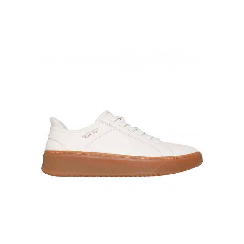 SKECHERS - Zapatillas Hombre Slip-ins Court Break W Blanco Skechers