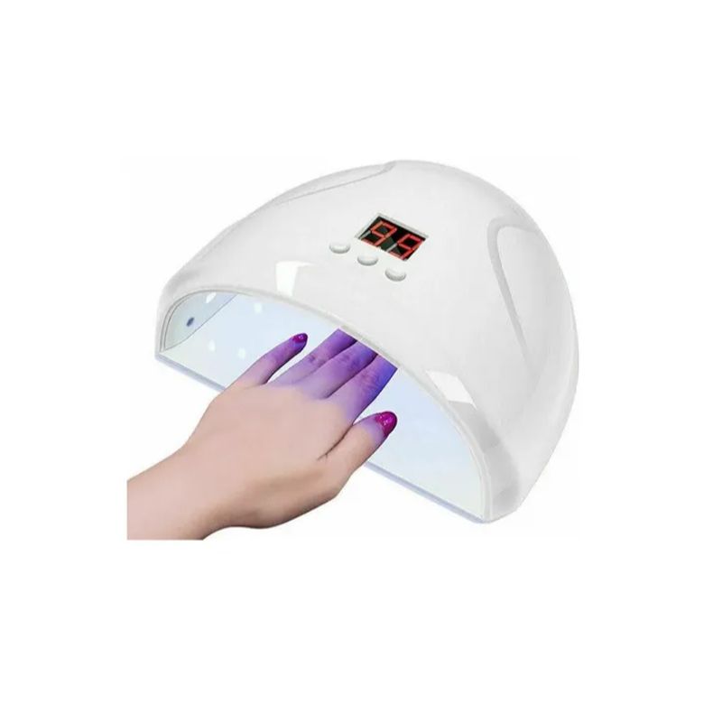 GENERICO - Kit De Lámpara Uv Led Y Mini Torno De Manicure Beauty 2 En 1