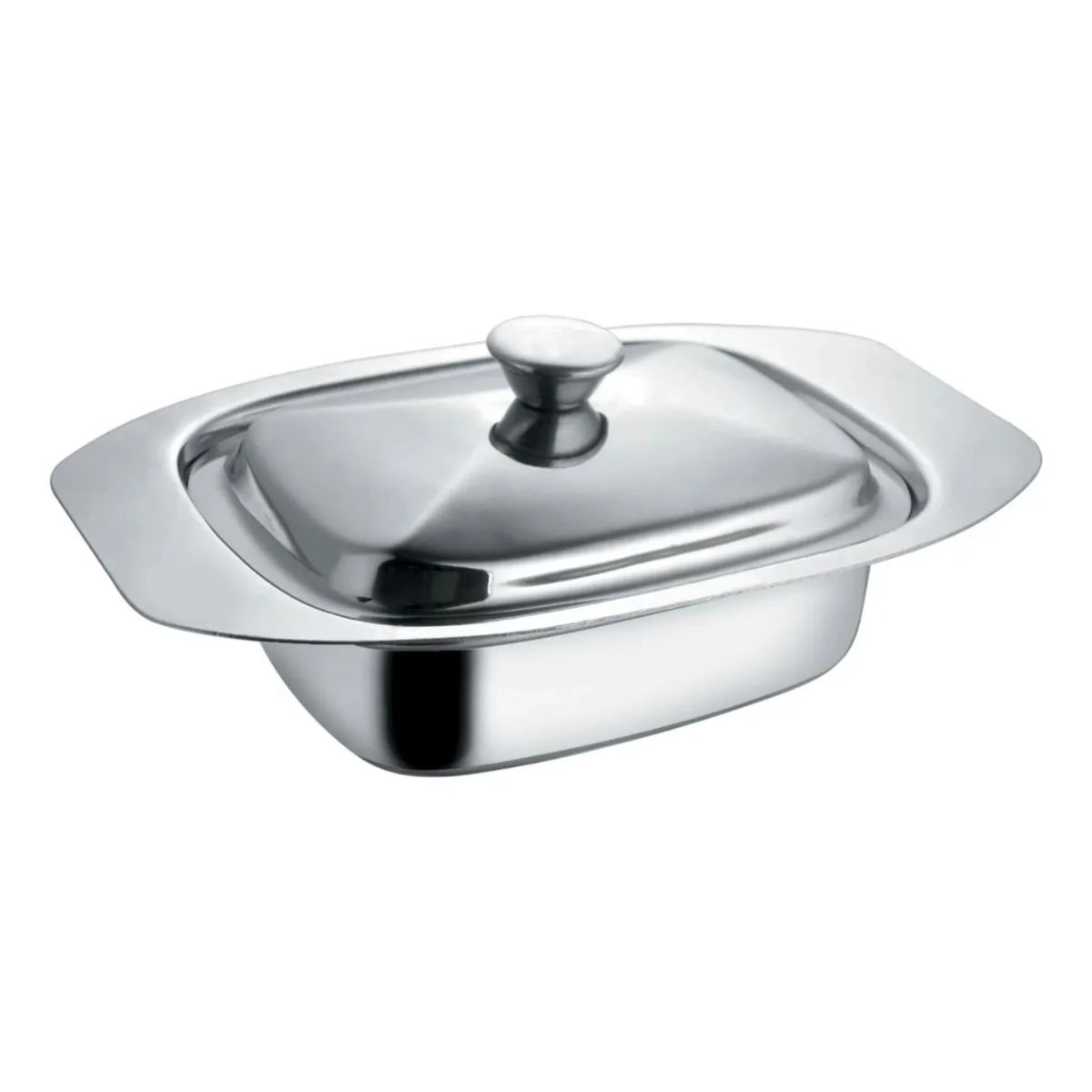 CUINER - Mantequillero Acero Inoxidable Rectangular 500cc