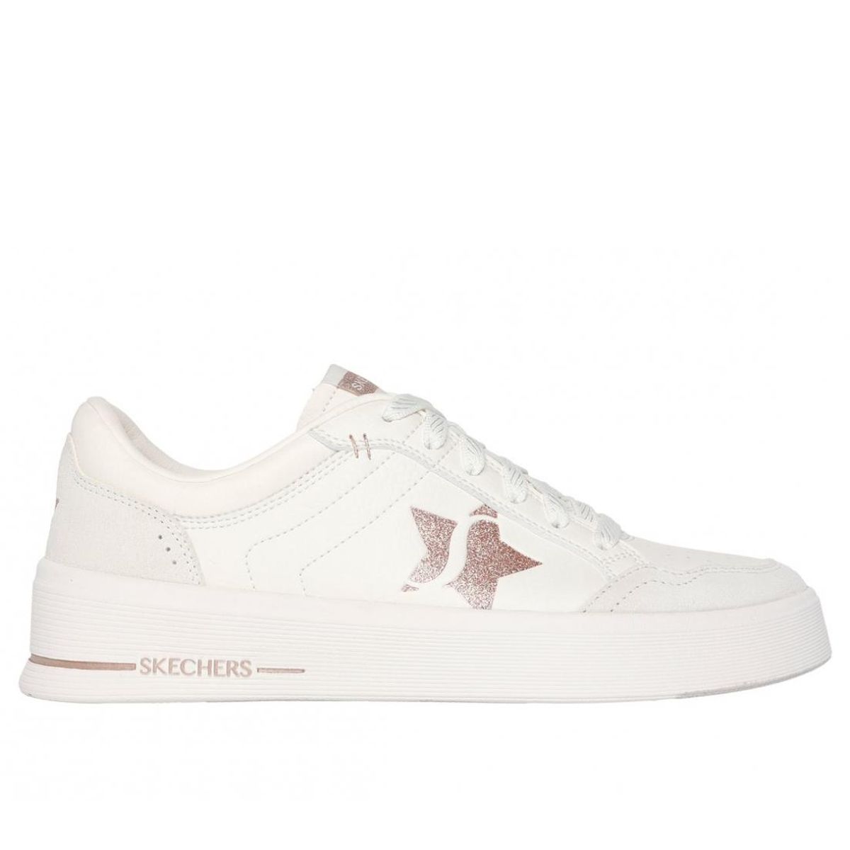 SKECHERS - Zapatillas Mujer Hiland Illuminated Neutrals Beige Skechers