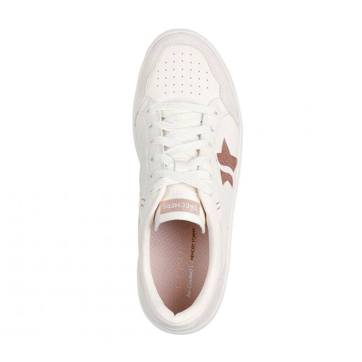 SKECHERS - Zapatillas Mujer Hiland Illuminated Neutrals Beige Skechers