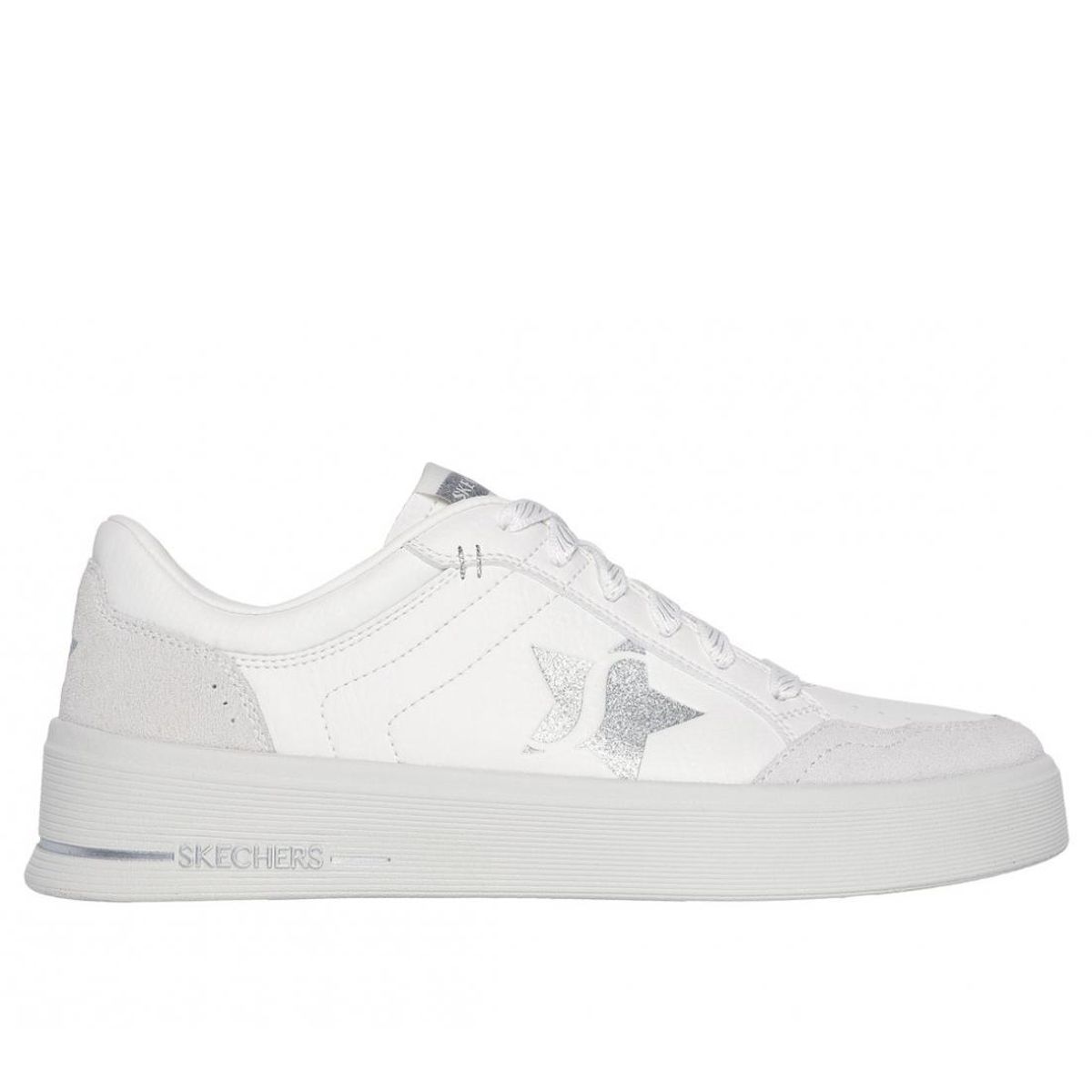 SKECHERS - Zapatillas Mujer Hiland Illuminated Neutrals Blanco Skechers