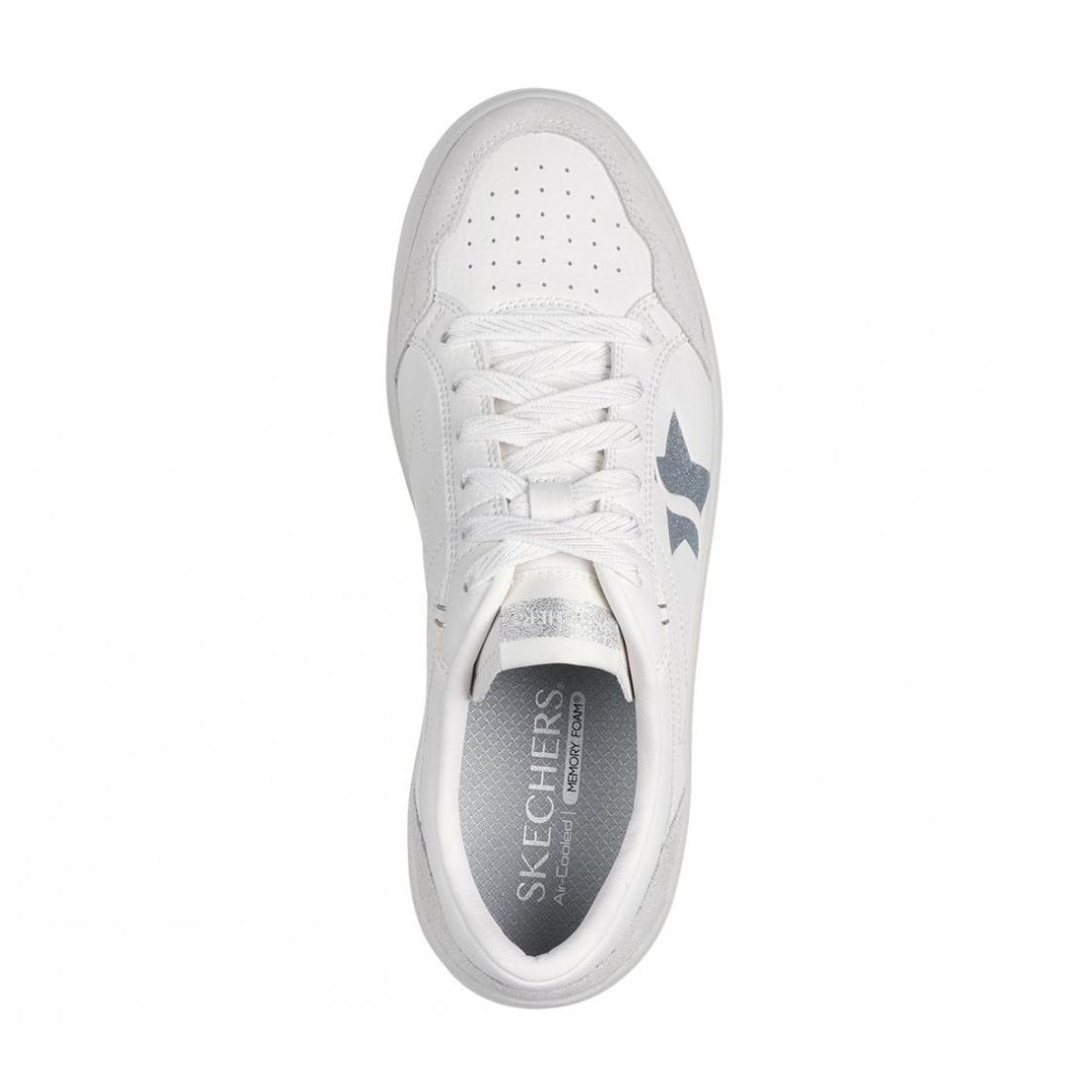 SKECHERS - Zapatillas Mujer Hiland Illuminated Neutrals Blanco Skechers