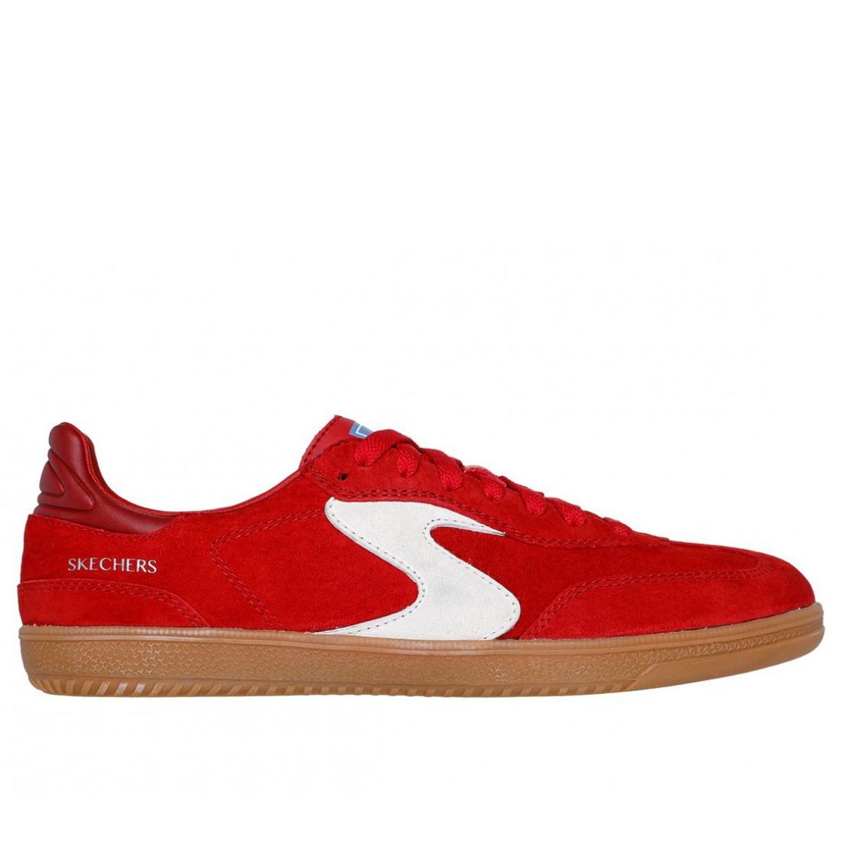 SKECHERS - Zapatillas Mujer Hotshot Varsity Crew Rojo Skechers