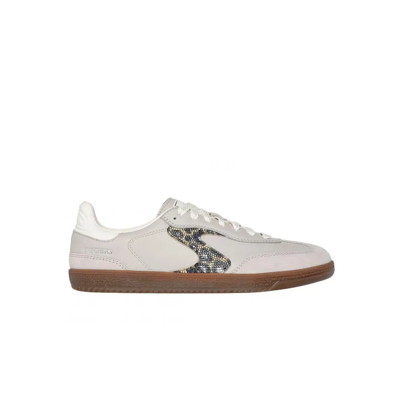SKECHERS - Zapatillas Mujer Hotshot Shimmering Spots Beige TP Skechers