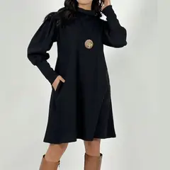 ARRAKASTA - Vestido de lanilla ML