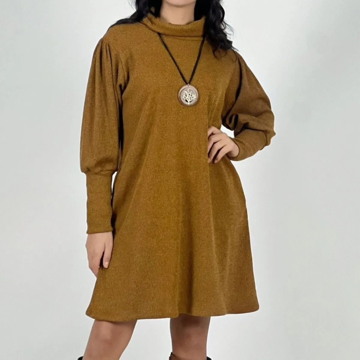 ARRAKASTA - Vestido de lanilla ML