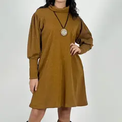 ARRAKASTA - Vestido de lanilla ML