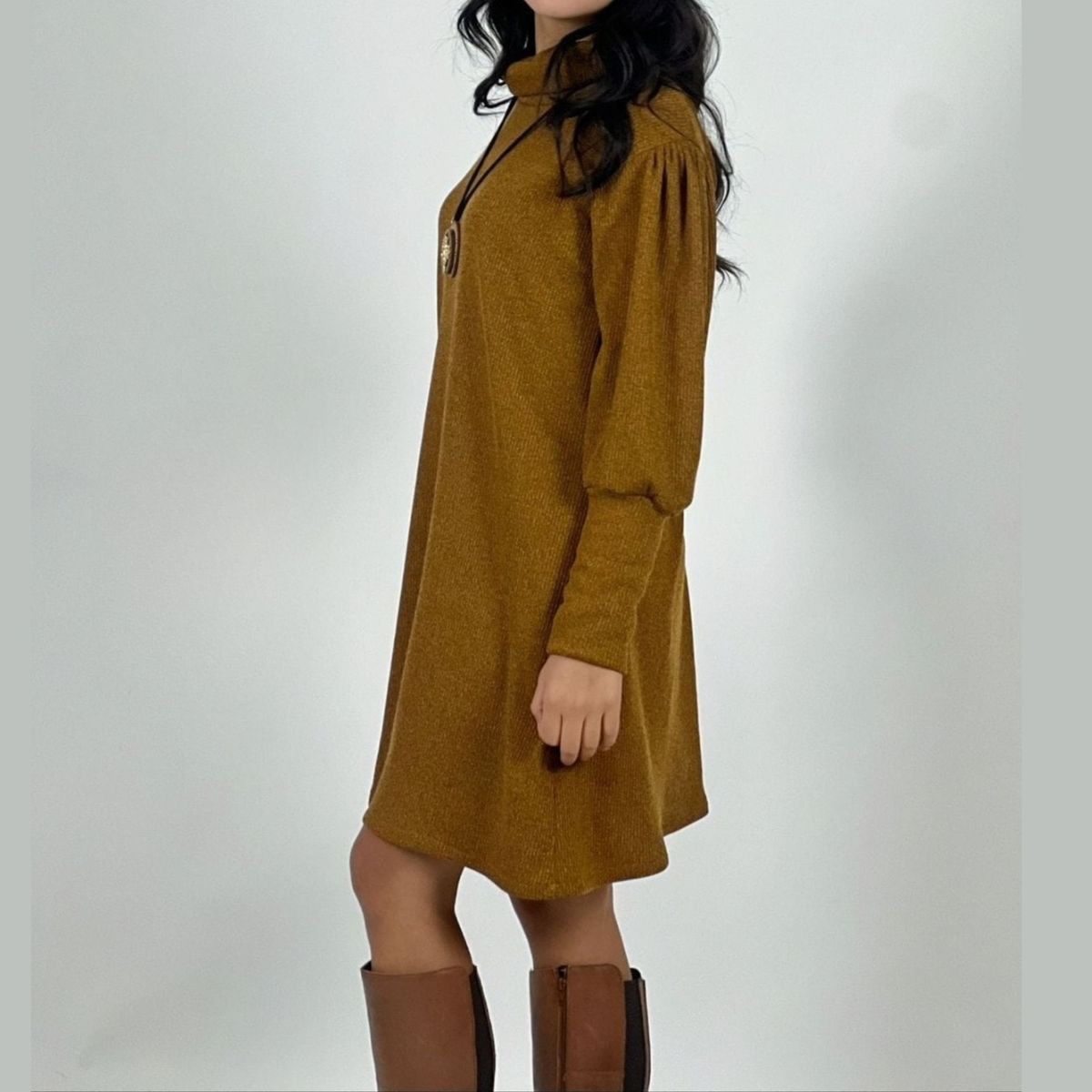 ARRAKASTA - Vestido de lanilla ML