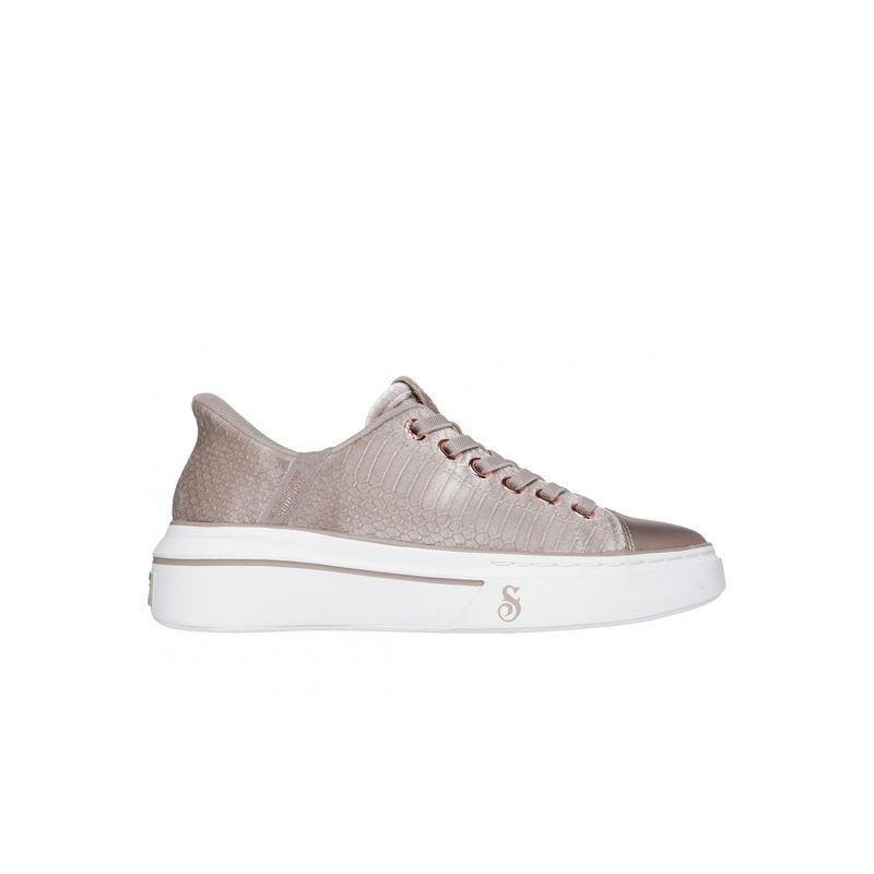 SKECHERS - Zapatillas Mujer Slip-ins Snoop One Velvet Beige Skechers
