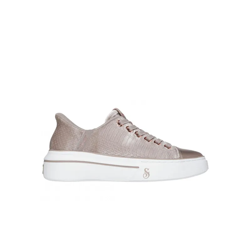 SKECHERS - Zapatillas Mujer Slip-ins Snoop One Velvet Beige Skechers