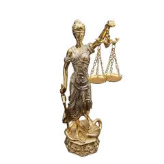 GENERICO - Dama De La Justicia Figura Decorativa 28 cm