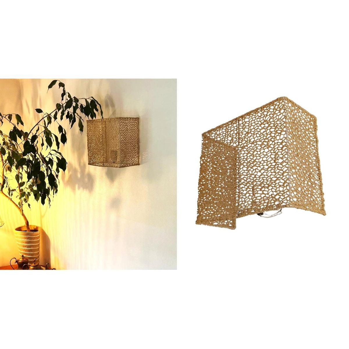 CAROLD STEVENS - Aplique Cuadrado Tejida